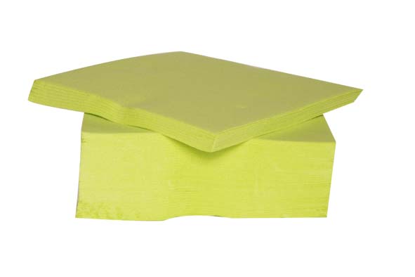 SERVETTEN PISTACHE GROEN 38X38CM 40 STUKKEN=PAK