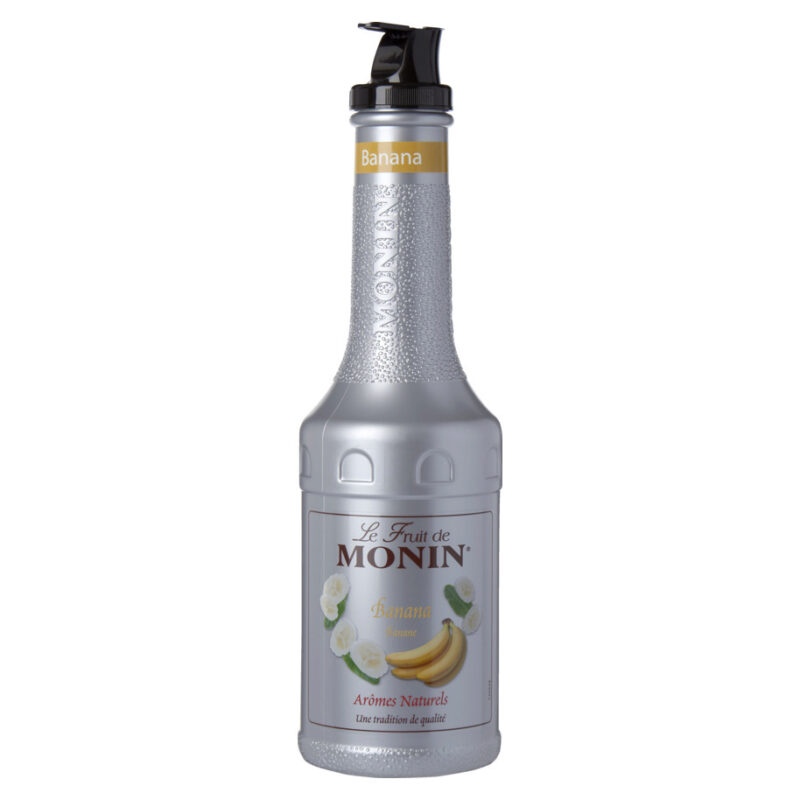  MONIN BANANENPUREE 1L ** HET FRUIT