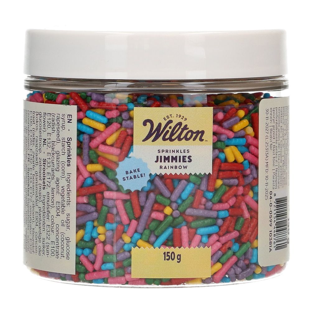 WILTON RAINBOW JIMMIES SPRINKLES 150GR