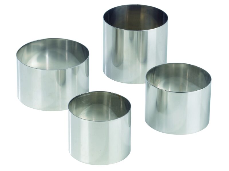 INOX SCHIJF DIAM 6CM H4CM=STUK