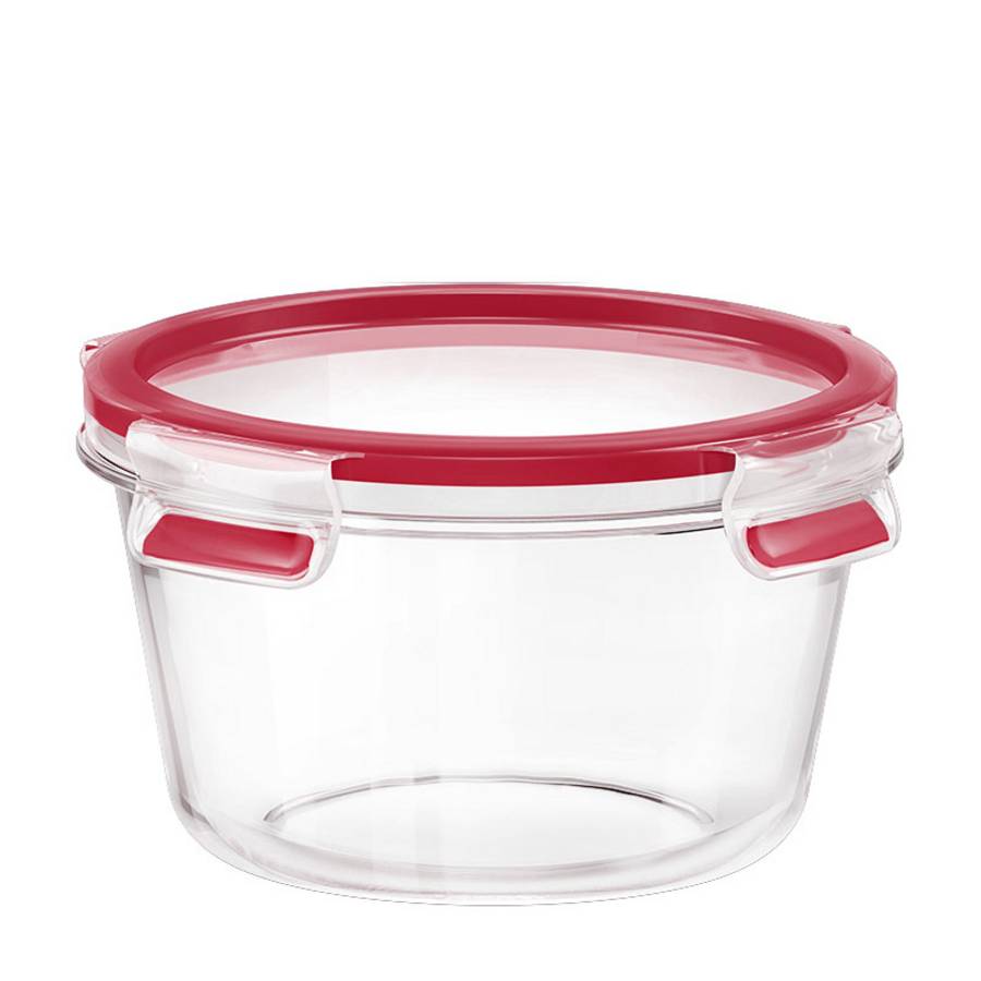 EMSA BOITE VERRE HERMETIQUE 0.90L RONDE/ROUGE