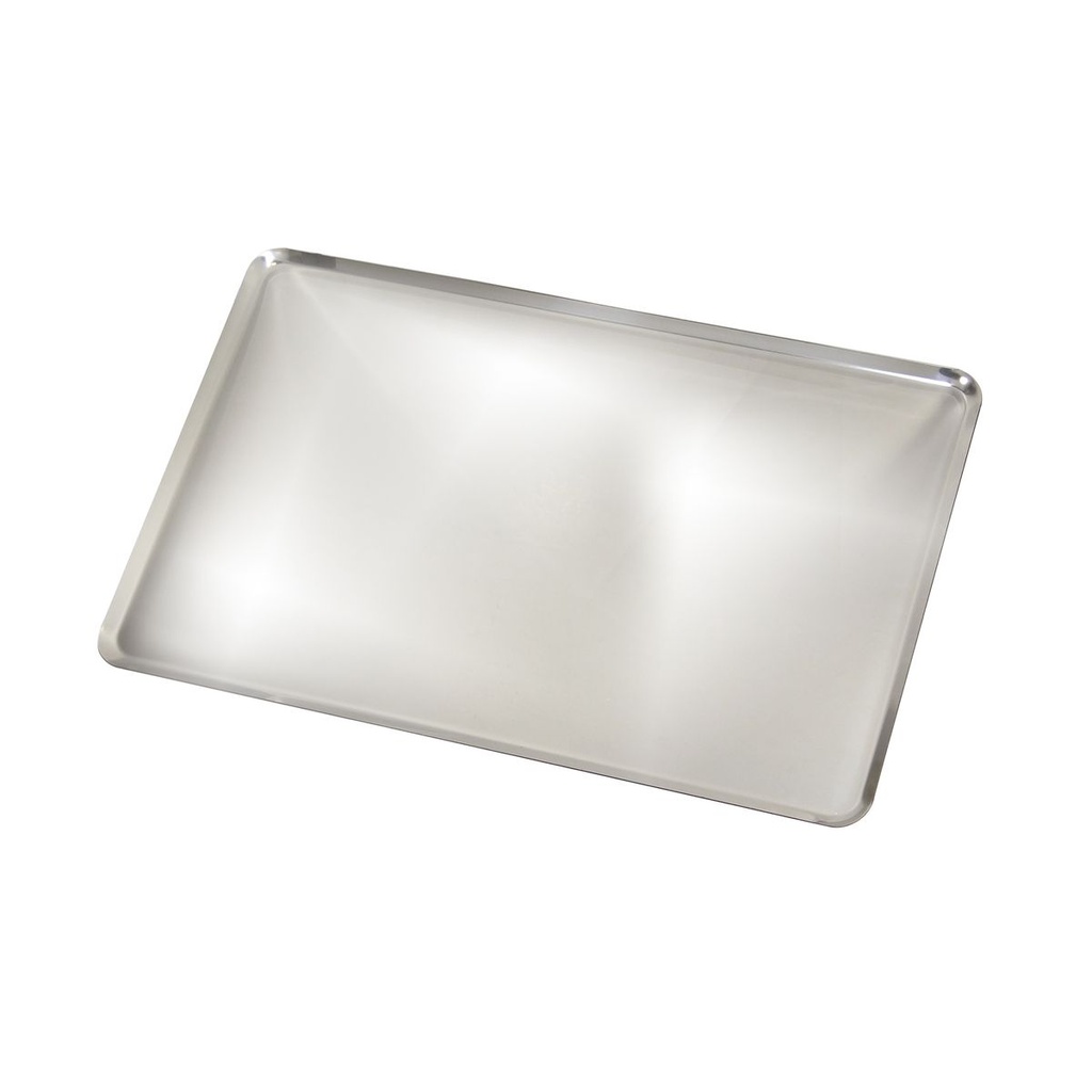 KEMPF ALUMINIUM PLAAT 40X30CM VOL 4 RANDEN OP 45° DIKTE 1,5MM