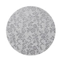 1030348 ROUND TRAY Ø 35CM SILVER