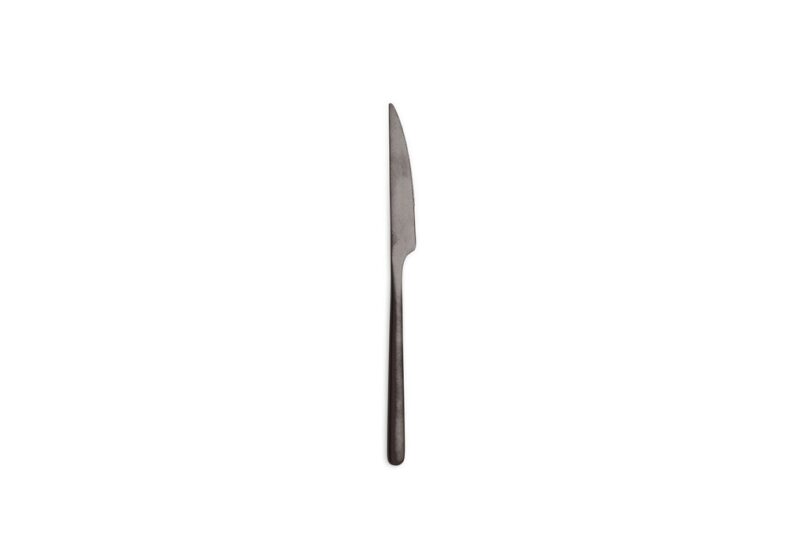 COMAS CANADA VINTAGE BLACK TABLE KNIFE 18%