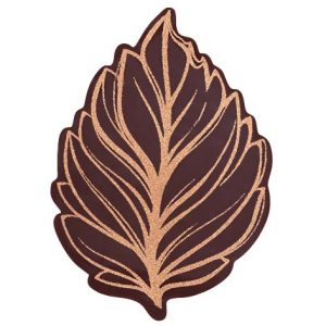 065166 PCB FEUILLES CN BRONZE 2 DESIGNS 3,8X2,7 CM105PCES ***S/CD***