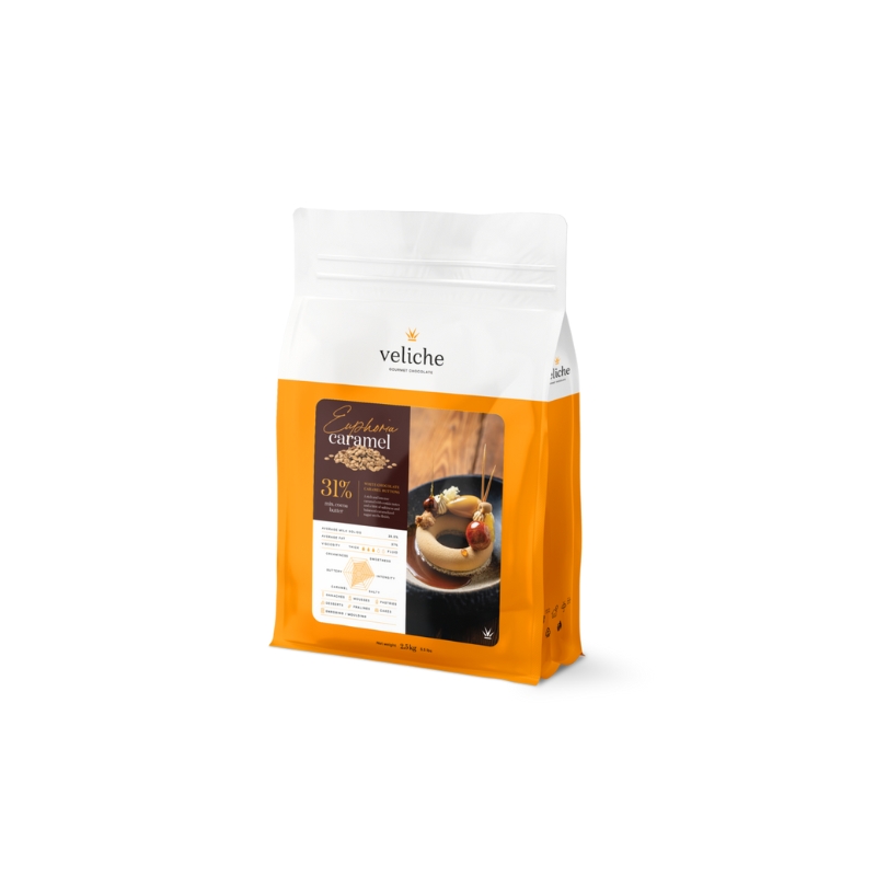 VELICHE 2103700 CHOCOLAT EUPHORIA CARAMEL 2,5KG