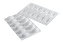 MOULE SILIKOMART BLANC GN1/3 QUENELLE 24