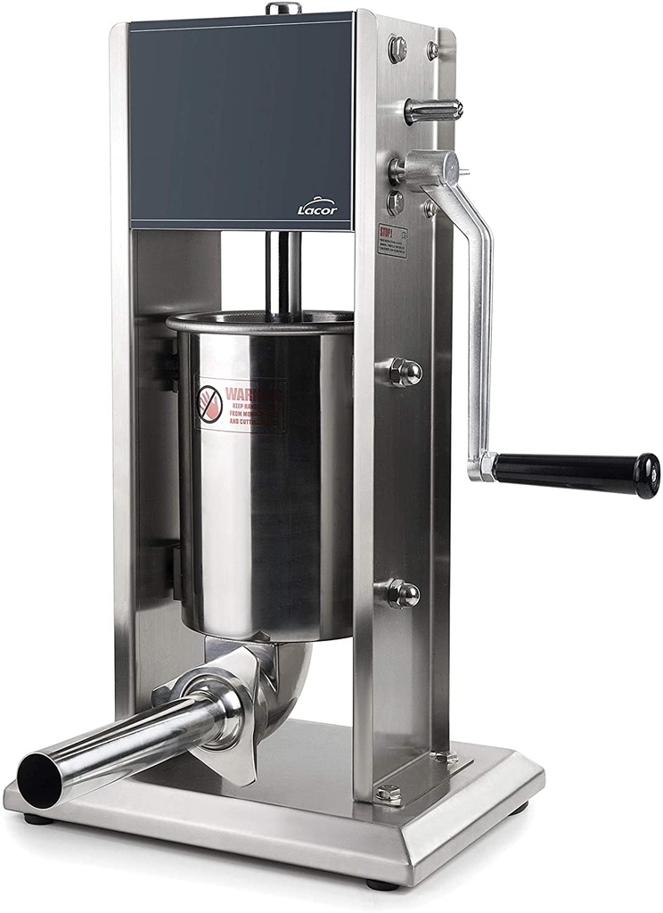 LACOR BOURREUSE INOX VERTICALE 4L-4 CORNETS - 16-22-32-38MM