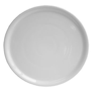WHITE PORCELAIN PIZZA PLATE 33CM - 003759