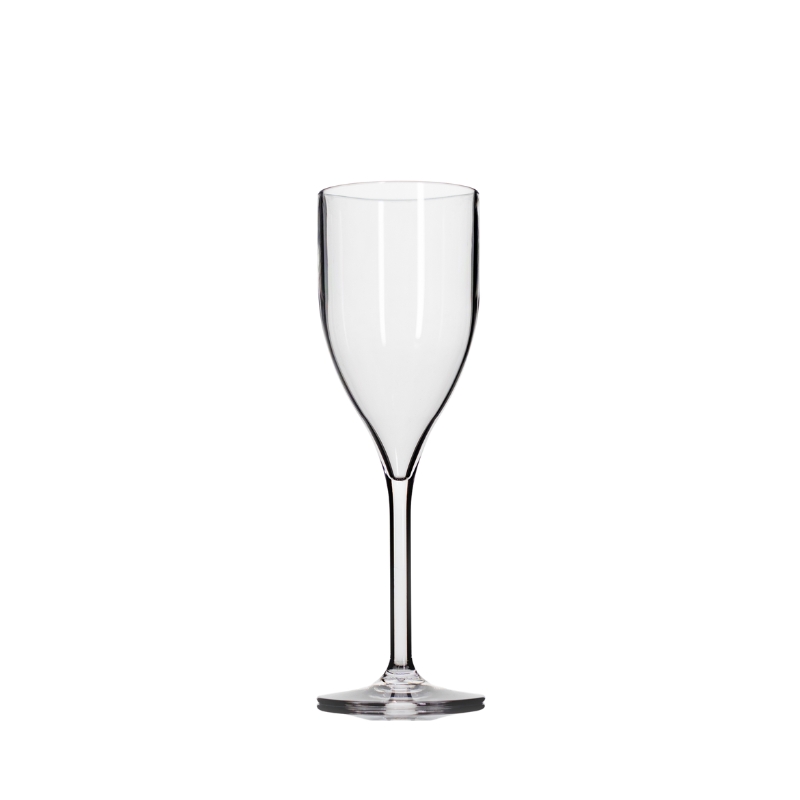 VENUS POLYMER FLUTE GLASS 17CL "SET 4P"