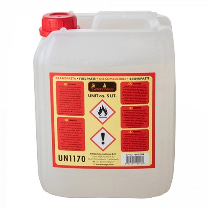 CATERFLAME BRANDSTOFGEL IN 5L / 4 KG BUS