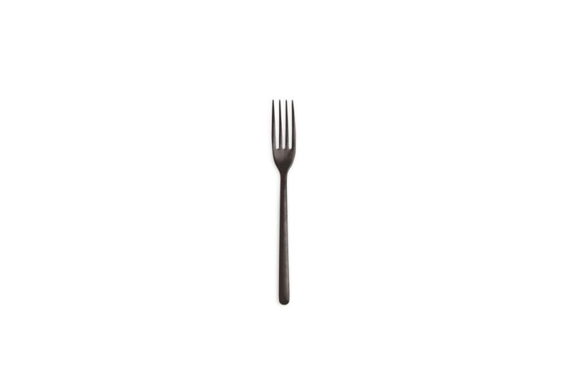 COMAS CANADA VINTAGE BLACK DESSERT FORK 18%