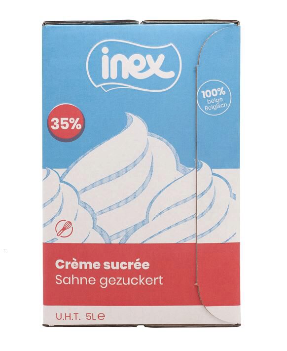 INEX 2794 CREME FRAICHE 34% SUCREE A 12%   - 5L