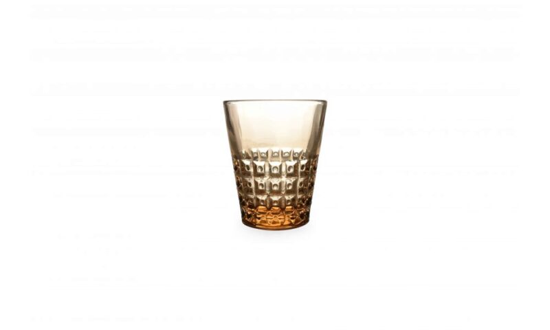 BONBISTRO Glas 25cl amber Oxo - set/4
