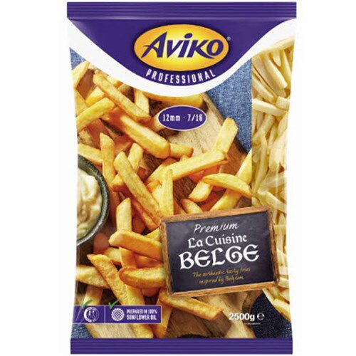 ❄️AVIKO BELGISCHE FRIET 12X12MM 2,5KG