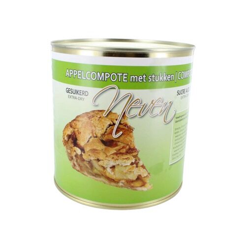 RUPTURE => 13/03 COMPOTE DE POMMES MORCEAU NEVEN 3KG