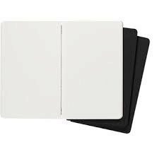 RECTANGULAR BLACK & WHITE CARDBOARD 15 X 20CM 50 PCES