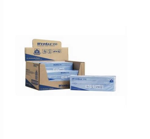 BLAUW VAATDOEKJE 25X45CM 300 STUKS