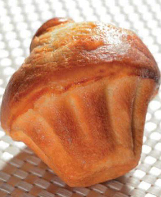 *FF* FP-01282 FLEXIPAN® ORIGINE BRIOCHE CANNELEE 60X40CM 24EMP Ø8,1CM H3,7CM VOL 105ML