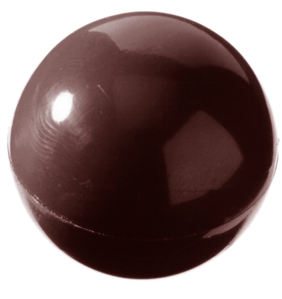HALF SPHERE CHOCOLATE MOLD Ø 20MM CW149513.5X27.5CM * 4X10 *2.5GR