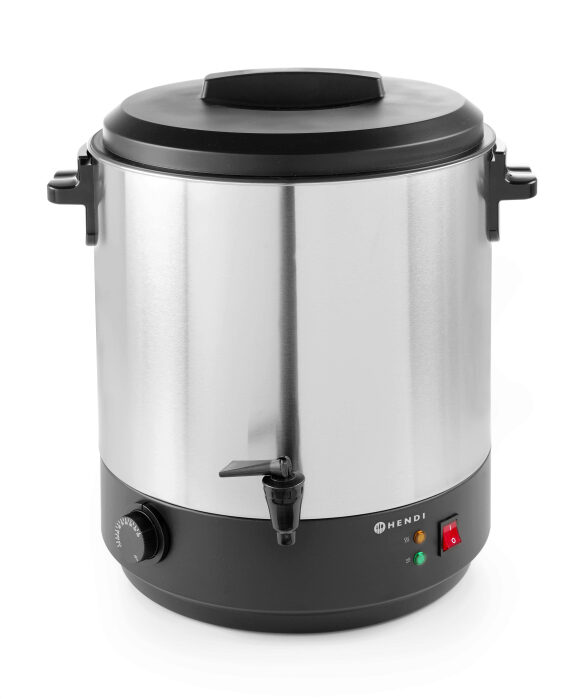 HENDI CASSEROLE VIN CHAUD INOX 25L+THERMOSTAT