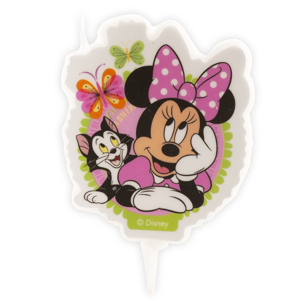 BOUGIE MINNIE MOUSE 2D 7.5CM