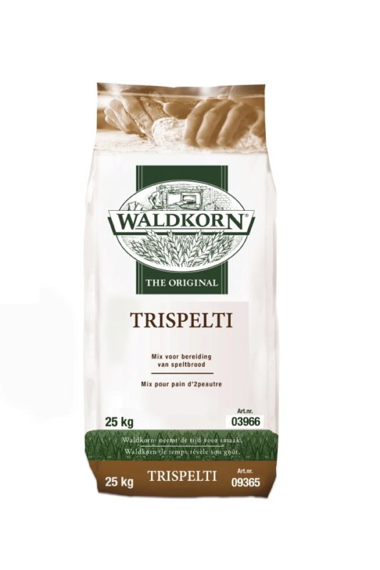 WALDKORN 3966 TRISPELTI MIX 100% PAIN EPEAUTRE 25KG