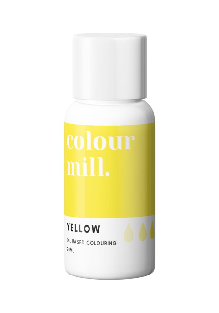 COLOUR MILL COLORANT LIPOSOLUBLE YELLOW-JAUNE 20ML