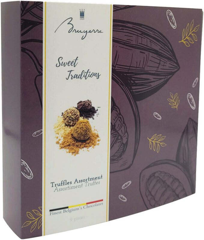 BRUYERRE BOITE 9 PCES TRUFFES 125G 12X1B