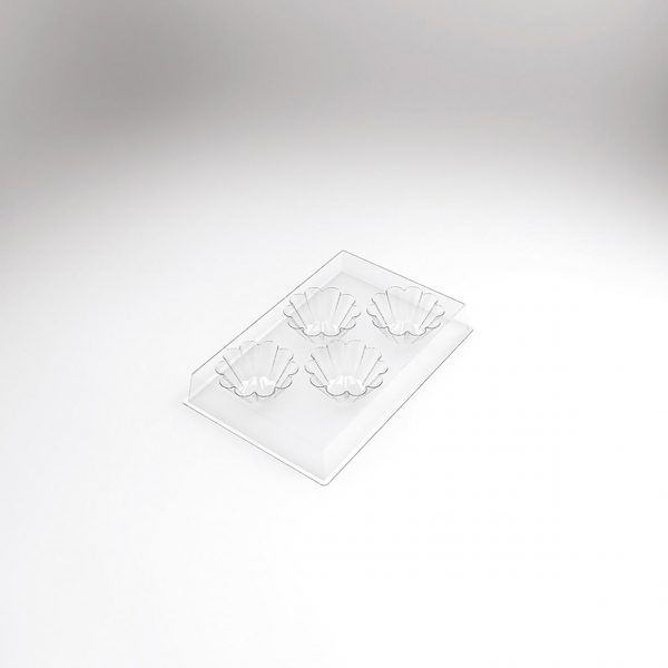 070546 PCB MOULES ENTREMETS INDIVIDUELS CHARLOTTE120 PIÈCES 8,35X8 CM 30PCES ***S/CD***