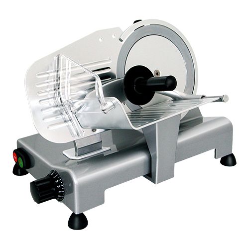 CATERCHEF VLEESSNIJMACHINE MET MESSEN VAN 195MM SNIJD VAN 0 TOT 12MM 120W=STUK