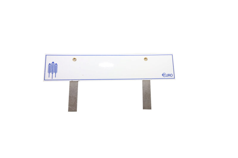 WHITE EURO PRICE LABEL TO HANG