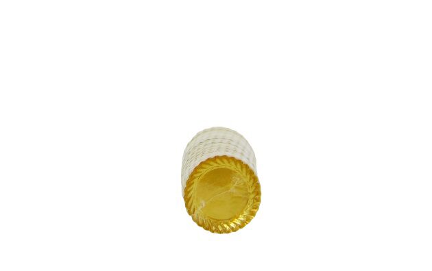 ROUND GOLD PAPER PLATE Ø 55 MM 100 PIECES FOSTPLUS INCLUDED