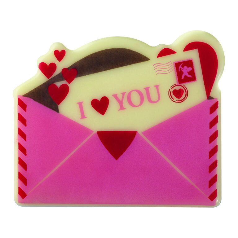 087127 PCB ENVELOPES CB I LOVE YOU 5.8X4.85 CM 50PCS ***S/CDE***