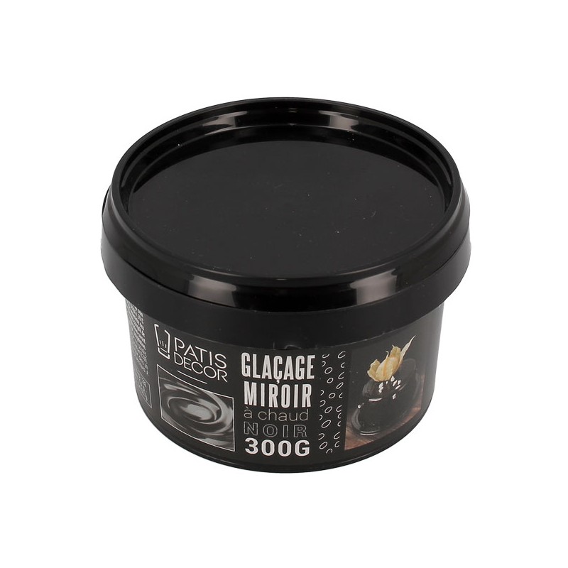 PATISDECOR GLACAGE MIROIR NOIR 300GR