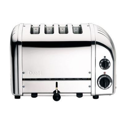 DUALIT TOASTER "CLASSIC" 4 PUTEN GEPOLIJST ROESTVRIJ STAAL - 2200W