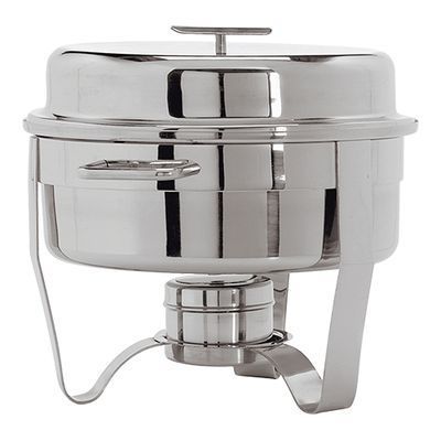 MAX PRO CHAFING DISH ROND 34CM INOX 18/01 BRULEUR