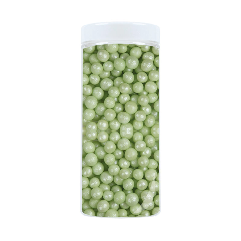*FF*1057547 PEARLY GREEN SUGAR PEARLS 400 G