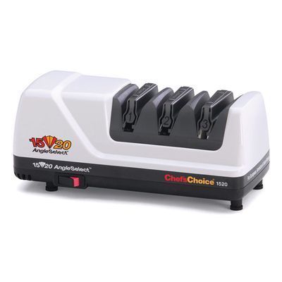 CHEF'S CHOICE 1520 AIGUISEUR JAPONAIS+CLASSIQUES BLANC ELECTRIQUE