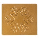 14936 ZIJKANT STER 9X8CM 40PCES ***OP/ORDER***