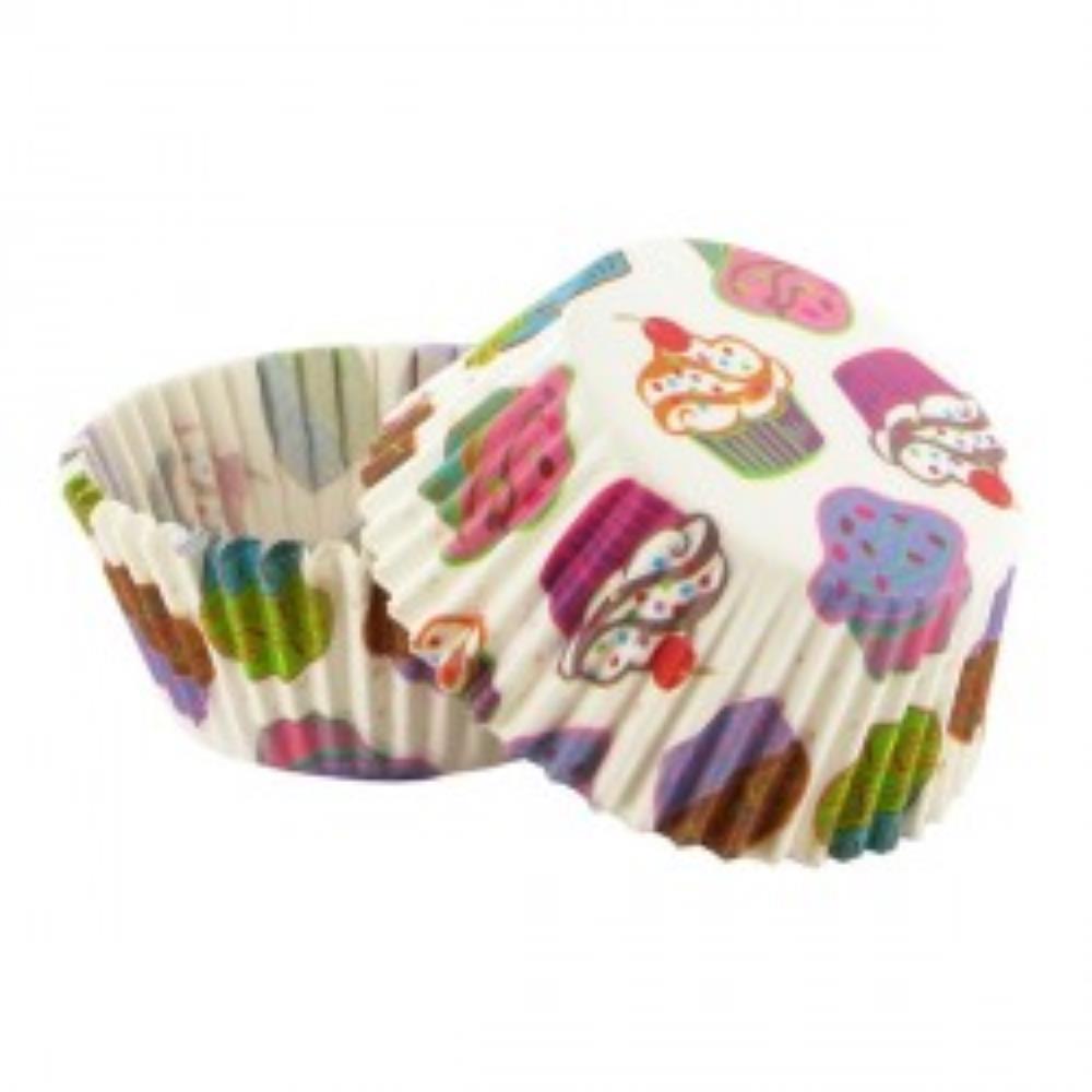 Cupcakevormpjes cupcake decoratie50 stukken =blister