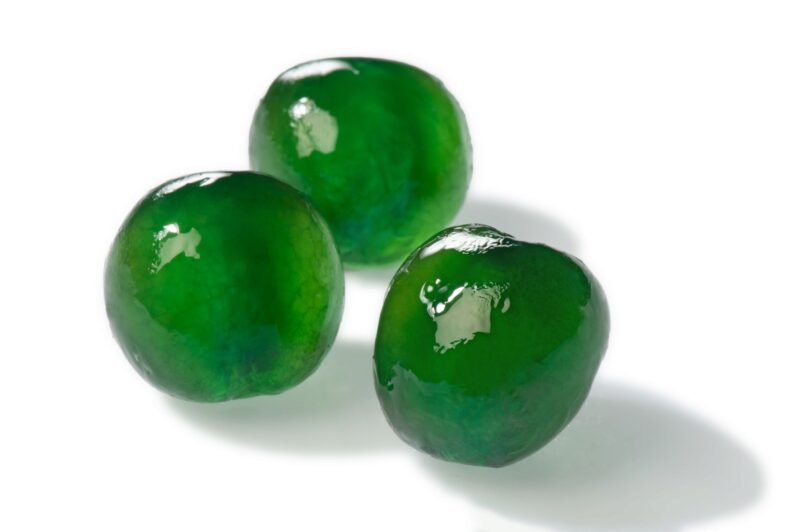 GROENE GEKONFIJTE BIGAREAUX20/22 1KG