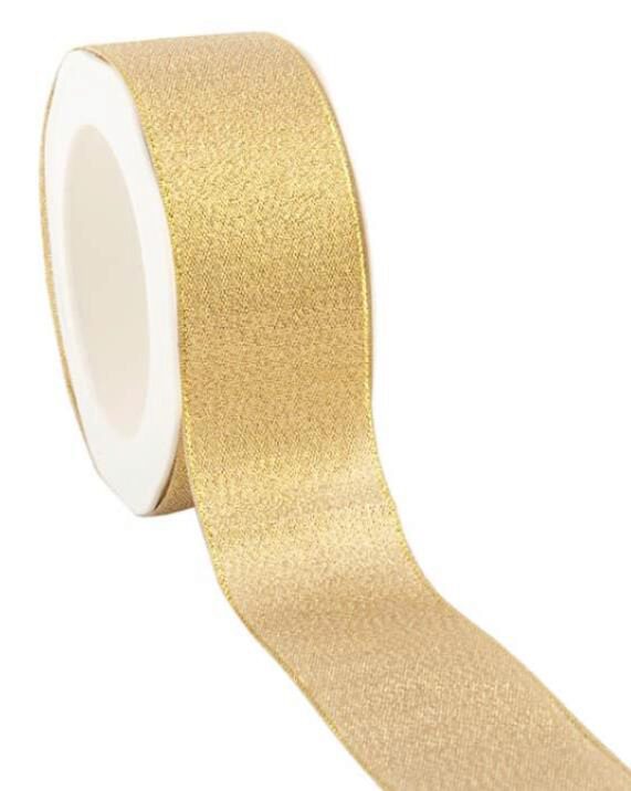 SHINY GOLD RIBBON 38MM 20M