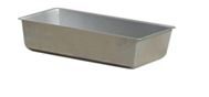 PLATINE A PAIN EMBOUTIE 21X12 CM HT6CM ALUMINISE