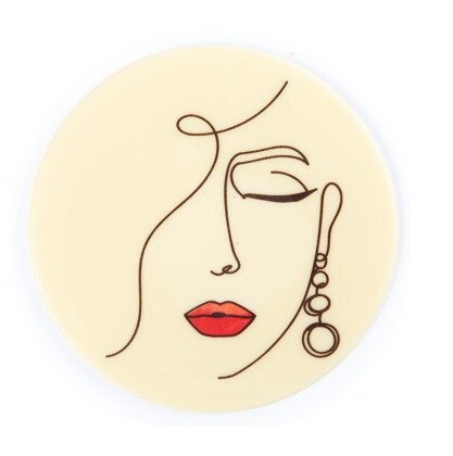 2011091 RONDE MADAME 7,5CM 12PCS ***S/CDE***