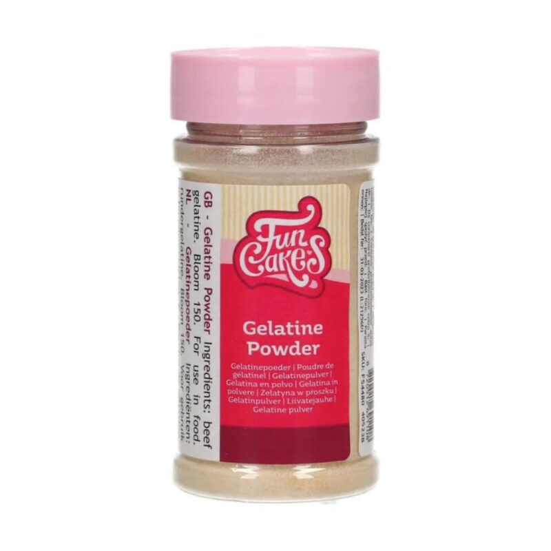 FUNCAKES GELATINE 150 BLOOM POWDER HALAL 60GR