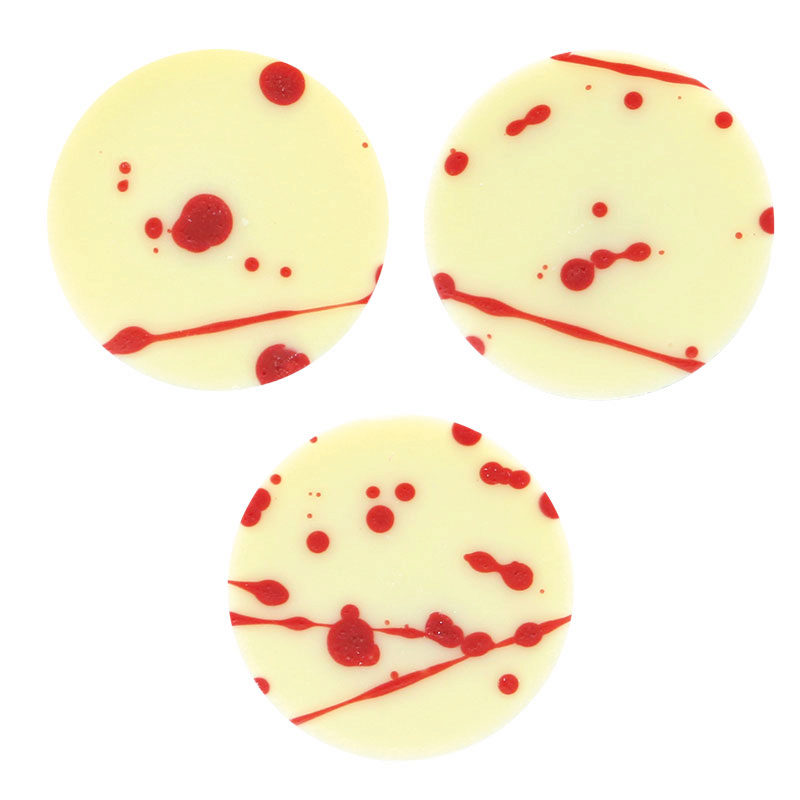 1032095 ROND LIGNES ROUGE 175PCES ***S/CDE***