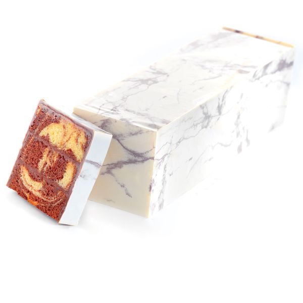 060881 PCB RECTANGLE CAKE MOLDS 25X7 CM H.7 CM 2PCS ***S/CD***