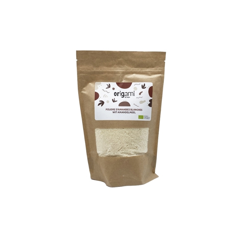ORIGAMI ORGANIC WHITE ALMOND POWDER 300GR