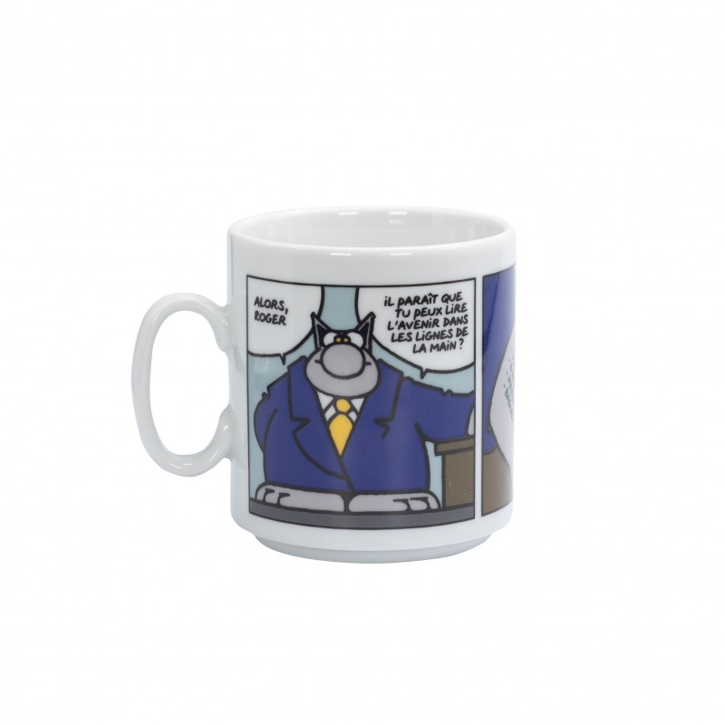 LE CHAT MUG STRIP COULEUR ALORS ROGER 30CL P.GELUCK